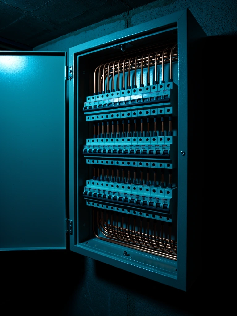 High-voltage electrical panel installation